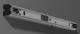 RZB tube lamp 60W length 500 mm, 41511,004 aluminum with pressure switch