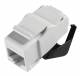 Telegärtner 100023179 TEGA RJ45 Keystone 90° UTP Cat.5e werkzeuglos VE=1