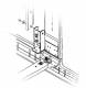 Schneider Electric NSYSBPLA Schneider adapter bracket for two-door cabinets