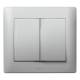 Legrand 771312 LEG rocker series Galea soft aluminum