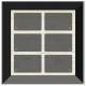 Issendorff 30226 LCN GTS6B GT frameless black with 6 buttons 6LEDs integrated TS 