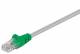 Goobay 68609 CAT 5e Crossover-Patchkabel, U/UTP, Grau, Grün - CCA Kupfergemisch