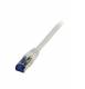 Patch cable RJ45, CAT6A 500Mhz, 3m, gray, S-STP(S/FTP), TPE(Superflex), AWG26, Synergy 21