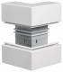 Hager BRA6521039016 External corner base profile aluminum 68x210mm OT80mm traffic white
