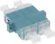 ZVK EasyLan PLVZAM22QPAQ fiber optic coupling LC-Quad Premium OM3 aqua