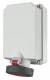 Mennekes 7019 63A5P 6H400V Wanddose IP67 elektr. Verriegelung