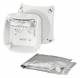 Gustav Hensel 4012591123538 Hensel WP 0402G cable junction box 1.5-2.5qmm 3ph. 4sqmm 1ph. 5-pin gray