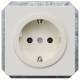Siemens 5UB1403 safety socket 16 amp titanium whit