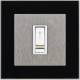 ekey 101703 Rahmen UP GL SC Rahmen FS UP Glas schwarz IP44