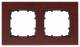 Siemens 5TG11022 SIEM 5TG1102-2 DELTA miro Rahmen 2-fach Holz Holzart ahorn 161x90mm 5TG1102-2