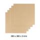 Quantum SNAP_33048 Snapmaker 2.0 Material MDF Wood A350 Pack of 5 / MDF Wood Sheet