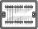WAGO 899-631/187-000 Verteilerbox Verteilung Drehstrom 400 V, schwarz