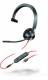 HP 8X218AA Poly Headset schwarzwire C3315-M Mono USB-C/A & 3,5 mm Teams