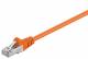 Goobay 95538 CAT 5e Patchkabel, F/UTP, Orange - CCA Kupfergemisch