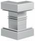 Hager BRA652103BELN anodized aluminum outside corner,