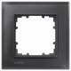 Siemens 5TG12012 DELTA miro glass frame 1-fold real, ial glass black 90x90mm