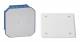 Schneider Electric ENN04508 Schneider Multifix Modulo Verteilerdose 1-Gang blau 80x80x30mm
