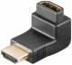 Goobay 68782 HDMI Winkeladapter - HDMI™ A-Stecker>HDMI™ A-Buchse
