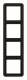 Jung CD584BR Frame 4-fold, CD 584 BR brown