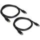 TRENDNET TK-DP06/2 6 FT. DISPLAYPORT 1.2 CABLE