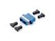 Equip LWL-Koppler SC->SC Singlemode Duplex 12Stk blau