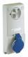 Schneider Electric 82032 Schneider Anbausteckdose verriegelt 16A 3p+E 200-250VAC IP44