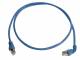 Telegärtner 100008852 TEGA patch cable S/FTP Cat.6a (ISO/IEC) 7.5m MP8 FS500 LSZH 1x90° blue
