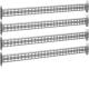 Hager FZ816Q cross profile universal for ASV IP54 SKI W1600mm for various structures 2 pieces