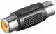 Goobay 11608 Audio adapter - RCA jack> RCA jack