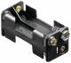 Goobay 11990 Battery holder, 4x Micro '' AAA '' - with snap terminal