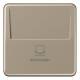 Jung CD590CARDGB-L Hotelcard-Schalter ohne Tasteneinsatz gold-bronze