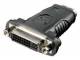 Goobay 60752 HDMI / DVI-I Adapter - 19-pol. HDMI female> DVI (24 + 5) Female