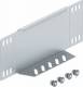 OBO Bettermann 7107552 OBO RWEB 150 DD Reduzierwinkel 110x500 Endabschluss für Kabelrinne 