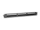Equip 48,3 cm ( 19 Zoll ) Patchpanel 24xRJ45 Cat6 UTP 1HE 250MHz RAL9005
