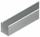 Niedax RLU110.400E3 cable tray, 110x400x3000mm, t=0.9mm, unfinished stainless steel.
