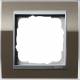 Gira 0211766 brown cover clear Event 1-fold for aluminum inserts