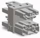 WAGO 770-1715 Verteiler 3-Fach 3-P. Kod. B hellgrün