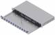 ZVK EasyLan LSB0B265 fiber optic distribution panel B Grade B 1U/12P 12xLC-Duplex OS2 RAL7035