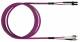 ZVK EasyLan LPD42300100 fiber optic patch cable P Duplex LCD/ST G50/125 OM4 10m