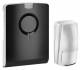 Grothe Echo M - BM schwarz Funkgong set Echo RW 450m 868,35MHz 8-12V AC/DC 43515