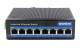 Wantec - Industrial Ethernet Switch for DIN rail, 8 port