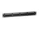 Equip patch panel 24x RJ45 Cat5e 48,3 cm ( 19 inch ) UTP 1U black
