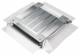 Hager UDH2050080 underfloor box with retaining brackets size 2 50-80mm