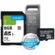 Swissbit TSE, reduzierte Laufzeit, SD-Karte, 8 GB