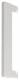 Hager BR100WK7035 End piece for wall cover StBl. to BR 100mm lgr