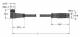Turck PKWS3M-0.6-PSGS3M/TXL Aktuator-u. Sensor control PUR connection guide. 6627475
