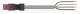 WAGO 891-8994/206-507 Anschlussleitung Stecker - offenes Leitungsende 4p, grau