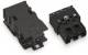 WAGO 770-213/035-000 plug with strain relief housing black