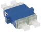 ZVK EasyLan PLVZAS22QPBL fiber optic coupling LC-Quad Premium OS2 blue