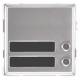 Grothe TF 1148/12 keypad Sinthesi S2 2 bell buttons/name plate illuminated green 74854